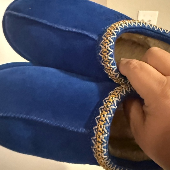 UGG MEN TASMAN CLASSIC BLUE SHEARLING LINED SLIPPERS US 9/ EU 42 / UK 8 main image 7